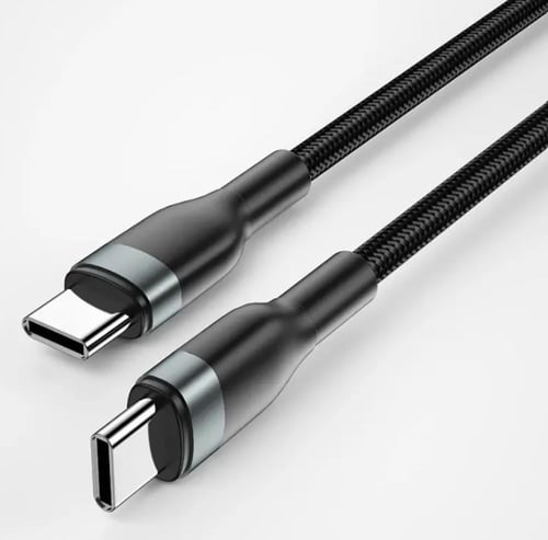 كابل Wiwu WI-C017 عالي الجودة من Niloyn100W Type-C...