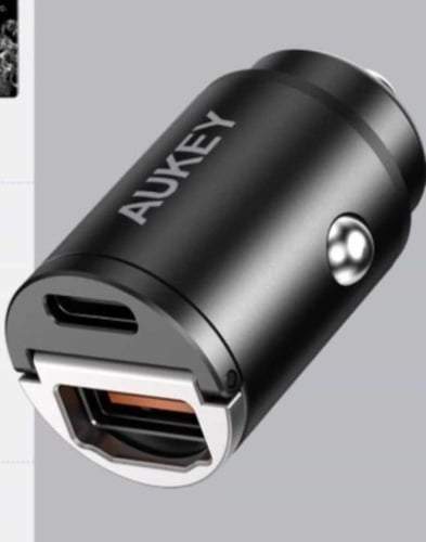 شاحن سيارة سريع CC-A3 معدني 30 واط ثنائي المنفذ من...