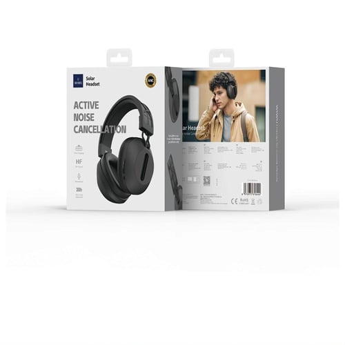 WiWU TD-06 - سماعات رأس لاسلكية تعمل بالطاقة الشمس...