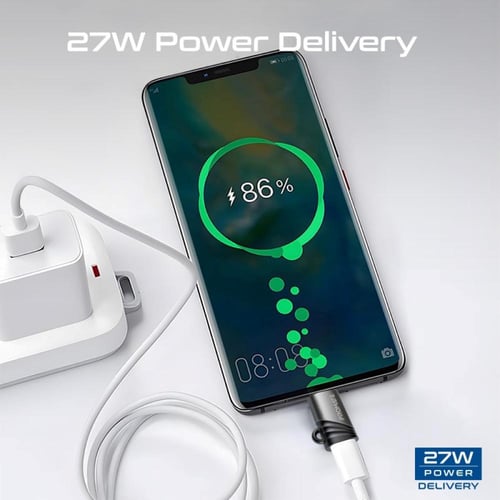 محول لايتينينغ إلى USB-C متوافق مع نقل البيانات وا...