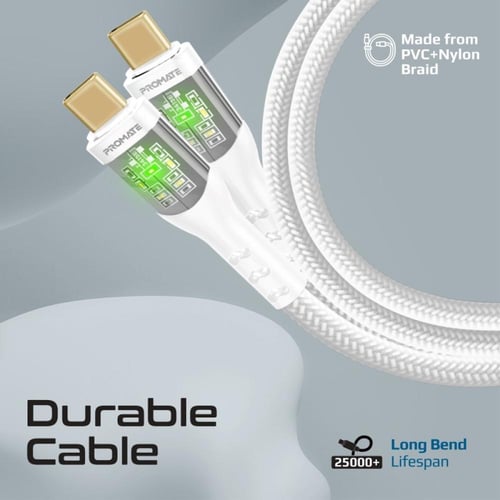 كيبل شحن USB-C تايب سي من بروميت TransLine-CC200