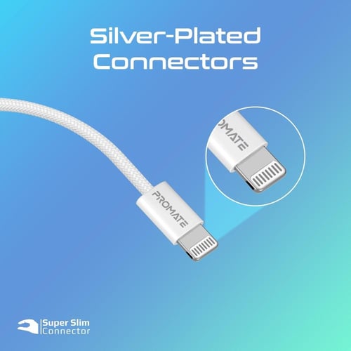 أقوى كيبل شحن من USB-C إلى لايتينينغ EcoLine-Ci120
