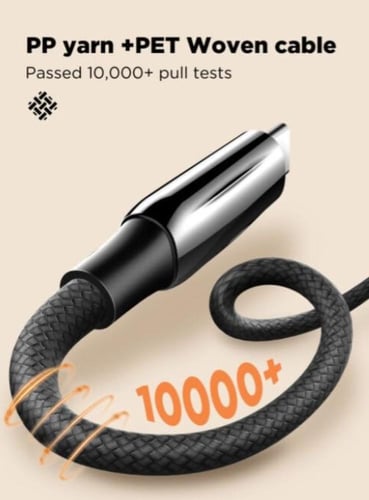 كابل قوي فائق السرعة 240 وات للشحن السريع LDNIO LC...