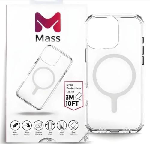 كفر ماس كرستال كلير ماج سيف الشفاف للايفون