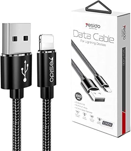 كيبل بيانات 30 سم CA-54 لجوال ايفون من يسيدو - اسو...