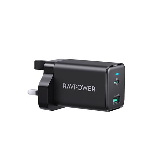 فيش جداري سريع 45 واط من RAVPOWER