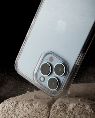 كفر جوال شفاف من شركة mass