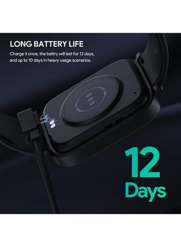 آوكي ساعة ذكية مع خاصية المكالمات، بشاشة TFT LCD