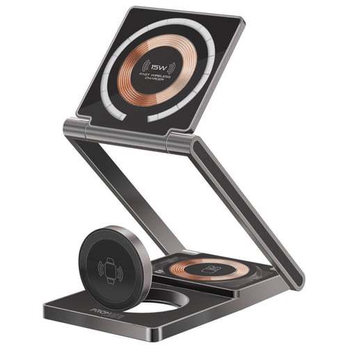 محطة شحن لاسلكية رفيعة للغاية متوافقة مع تقنية ماج...