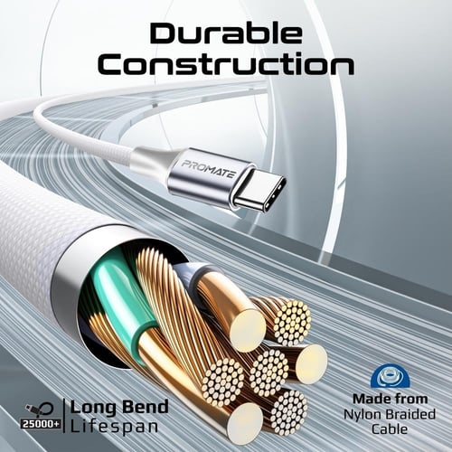 كيبل شحن عالي السرعة لجميع الأجهزة بطول 1.2 متر من...