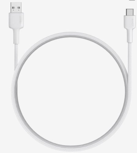 كابل شحن ومزامنة Aukey بطول 0.9 متر من USB-A إلى U...