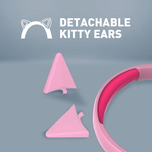 سماعة رأس سلكية للأطفال ستيريو عالية الدقة من بروم...