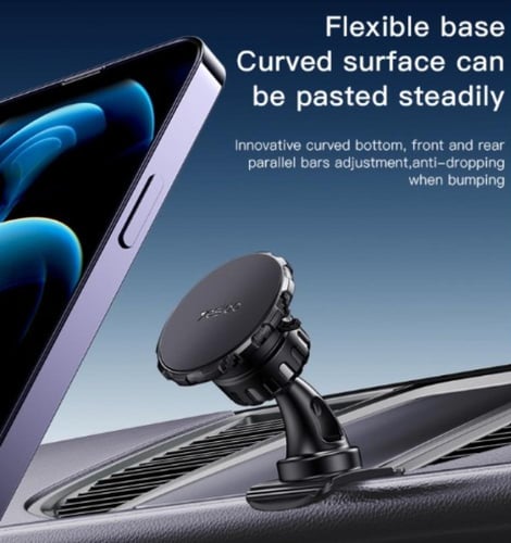 حامل هاتف مغناطيسي مثبت على لوحة القيادة للسيارة م...