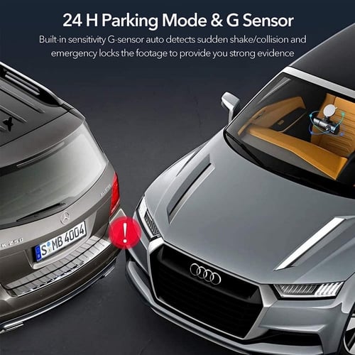 كاميرا سيارة داش كام 4K امامية تدعم شريحة 4G مع ذا...