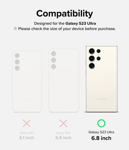 ستيكر حماية لجوال خصوصية "PRIVACY" S23 ULTRA