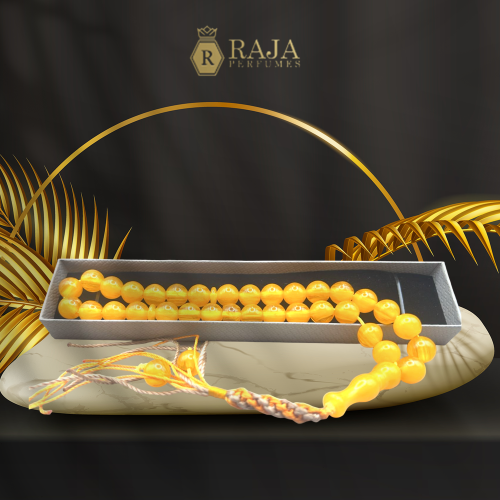 سبحة بكلايت اصفر