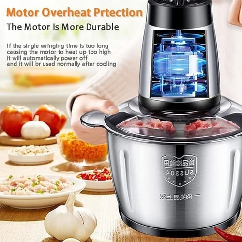 فرامة ستانلس ستيل للحوم والخضروات بسعة 3L من ريفور...