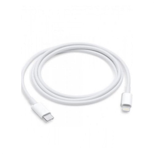 شاحن ايفون اصلي ، ابيض