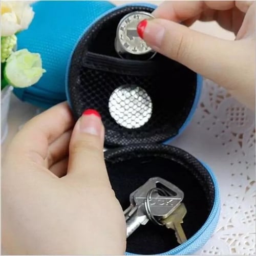 محفظة دائرية مقوى بسحاب متعددة الاستخدام