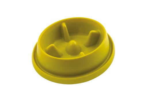 وعاء غذاء كلب وسط