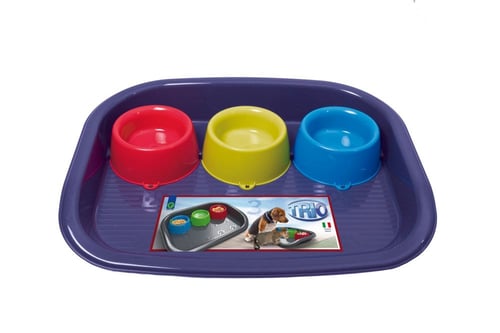 وعاء غذاء ثلاثي مقاوم للاوساخ