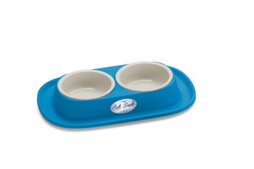 وعاء غذاء مذدوج بلاستيك صغير