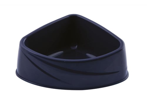 وعاء غذاء قطط مثلثة كبيرة