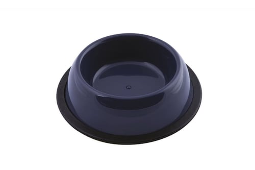 وعاء غذاء قطط مدور صغير