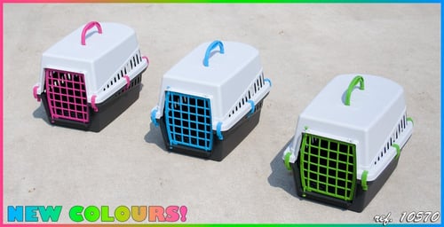 شنطه قطط باب بلاستك شبك