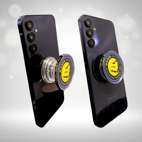 حامل جوال قابل للطي بقبضة الإصبع - حصري