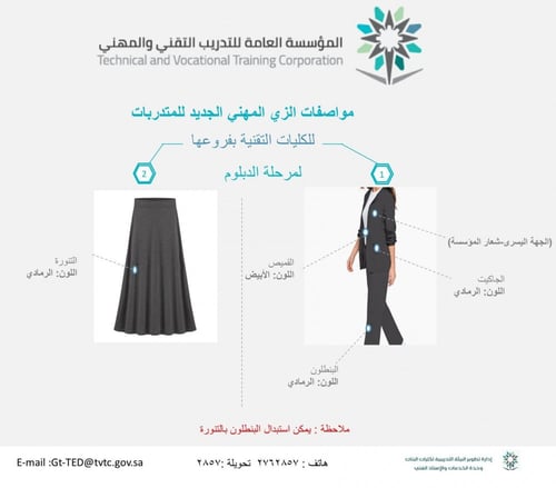 الزي الموحد للكلية التقنية