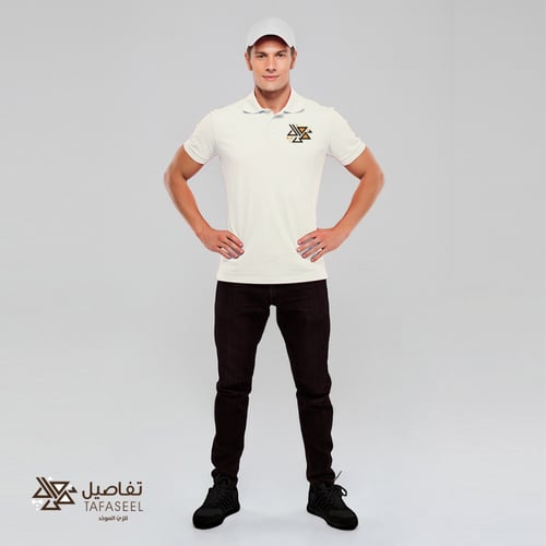 تيشرت بولو بدون لوجو