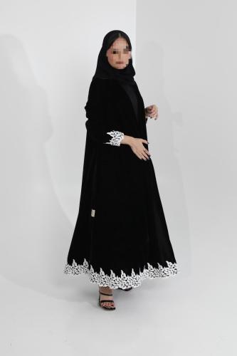 Elegant velvet Black