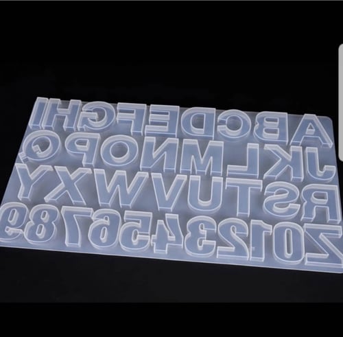 قالب الاحروف والارقام