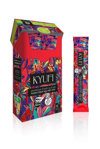 شاهي تونسي اسود بنعناع ( 4 علب 15 كيس للعلبه الواح...