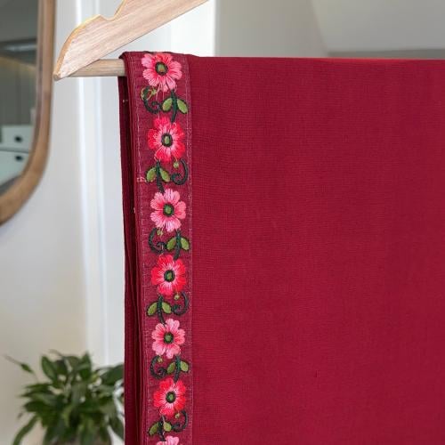 Ruby Red Scarf