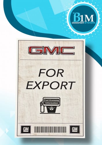استكر GMC