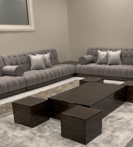 كنب مودرن ارضي سعر المتر 350