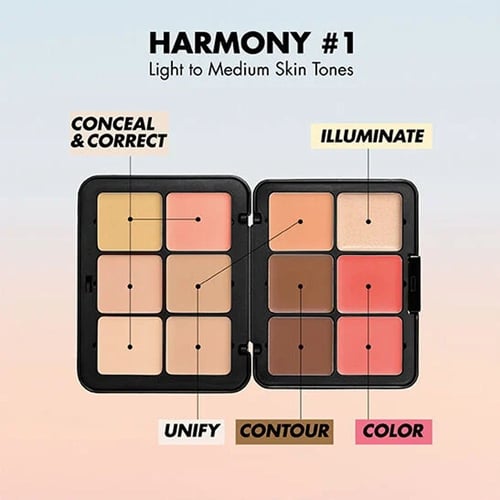 باليت الوجه إتش دي سكِين فور ايفر هارموني 1