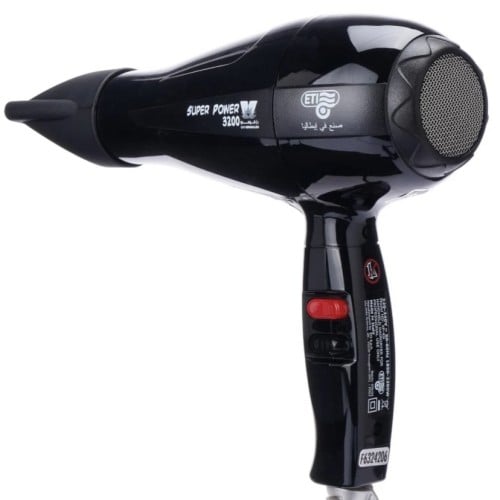 مجفف ومصفف شعر سوبر باور 3200
