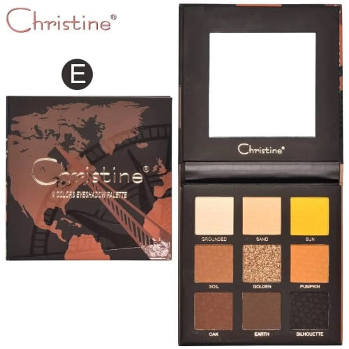 باليت كرستين 9 الوان - e