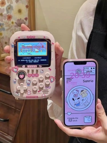 باور بانك للألعاب مع شاشة ملونة خفيفة ناعمة ، محمو...