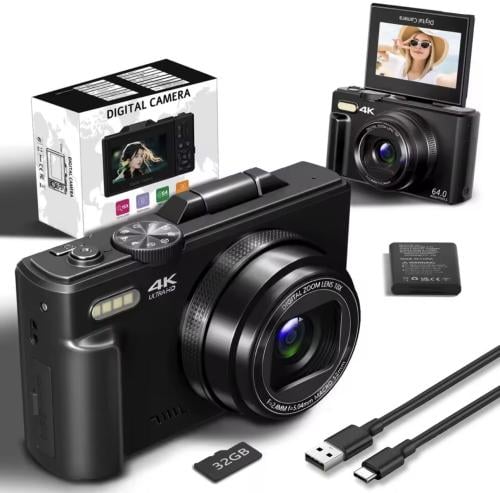 كميرا تصوير رقمية مدمجة بدقة4K