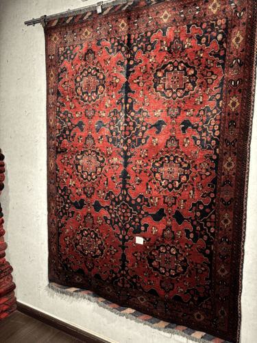 سجاد صوف مصنوع يدوياً مقاس 150*200 سم - B60