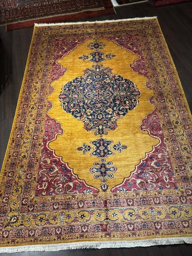 سجاد صوف مصنوع يدوياً مقاس 320*210 سم - F100