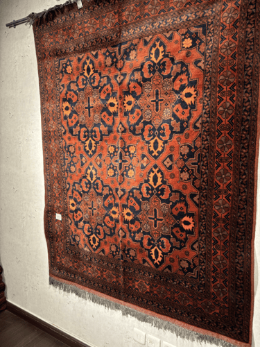 سجاد صوف مصنوع يدوياً مقاس 200*155 سم - B42