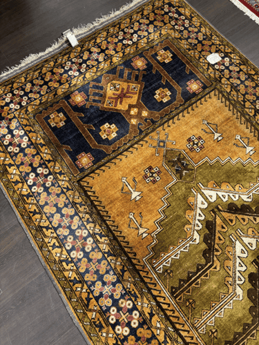 سجاد صوف مصنوع يدوياً مقاس 180*115 سم - F113