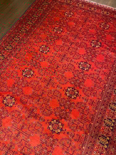 سجاد صوف مصنوع يدوياً مقاس 200*300 سم - F241