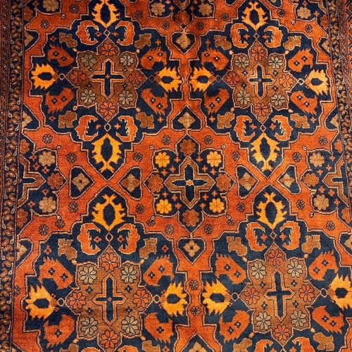 سجاد صوف مصنوع يدوياً مقاس 200*155 سم - B42