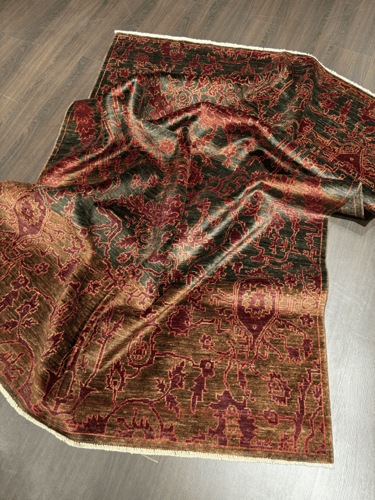 سجاد صوف مصنوع يدوياً مقاس: 150*200 سم - F84